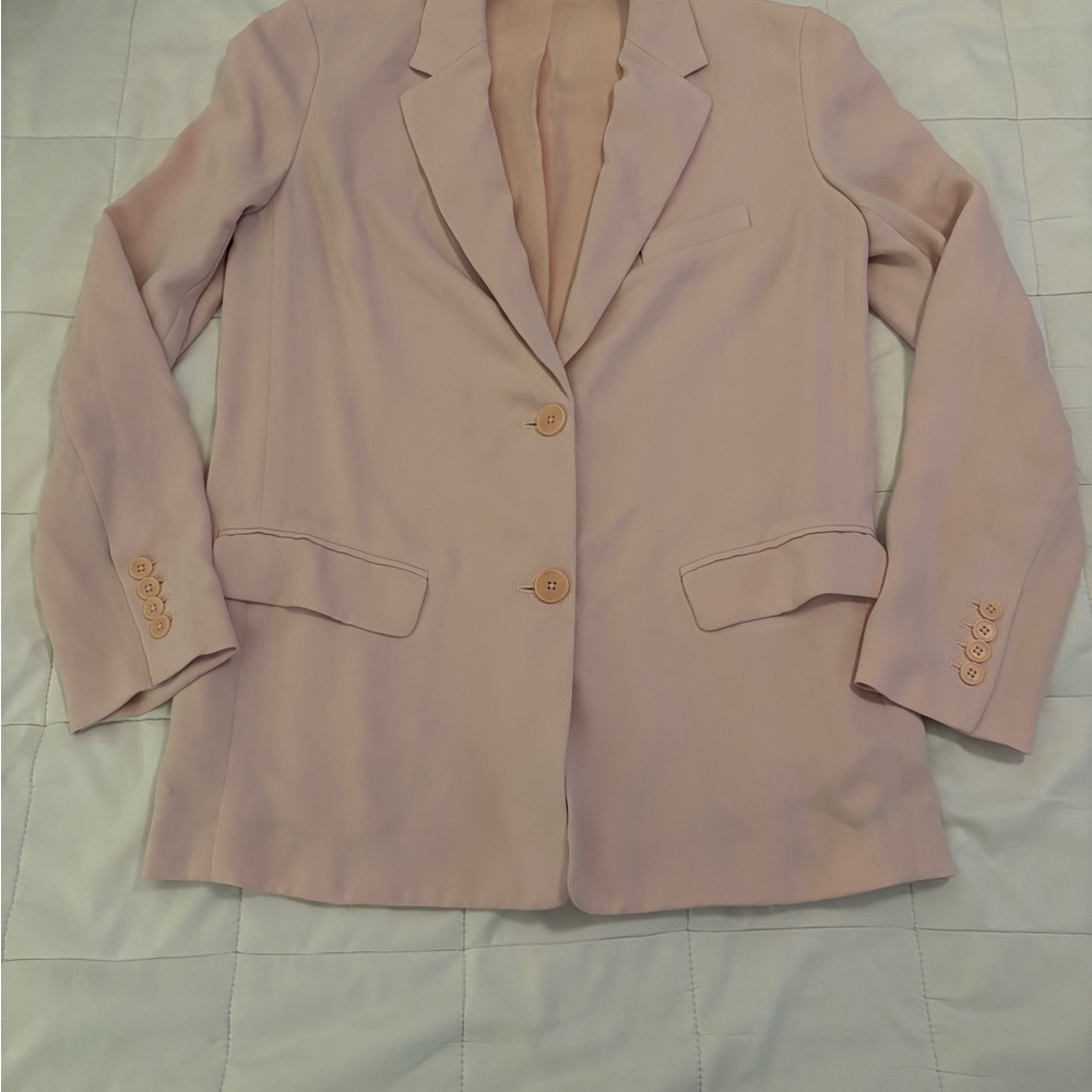 Babaton Pale Pink Blazer